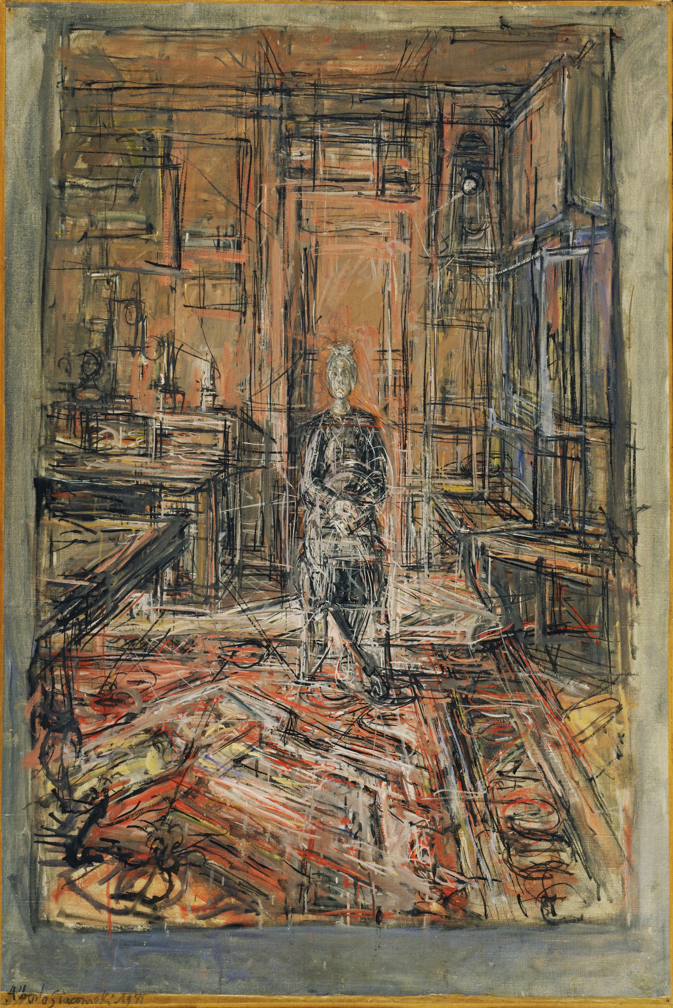 Alberto Giacometti. The Artist's Mother. 1950 | MoMA