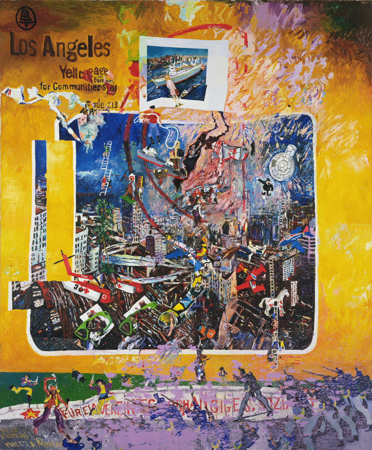 Malcolm Morley. The Day of the Locust. 1977