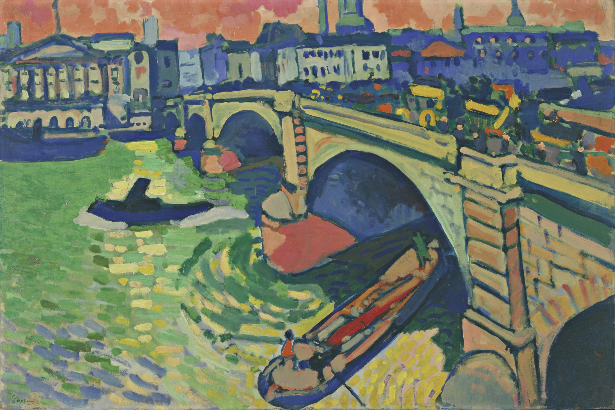 André Derain. London Bridge. London, winter 1906