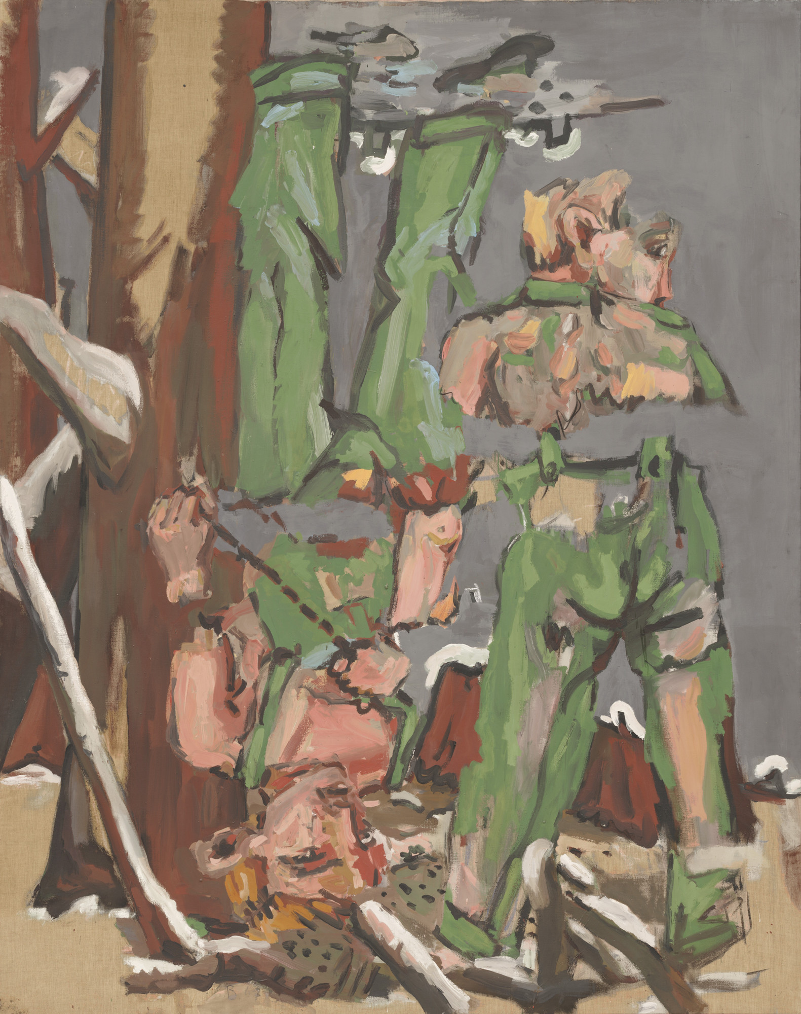 Georg Baselitz. Woodmen