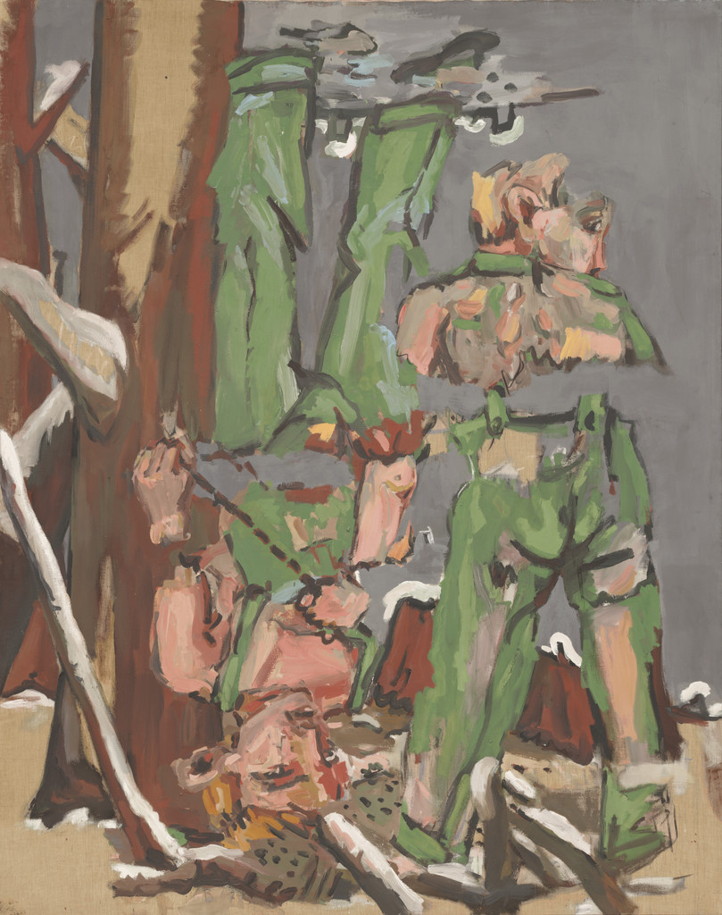 Woodmen, Georg Baselitz, 1967-68