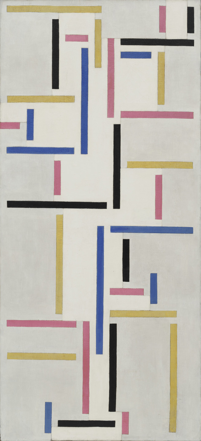 Theo van Doesburg. Rhythm of a Russian Dance. June 1918