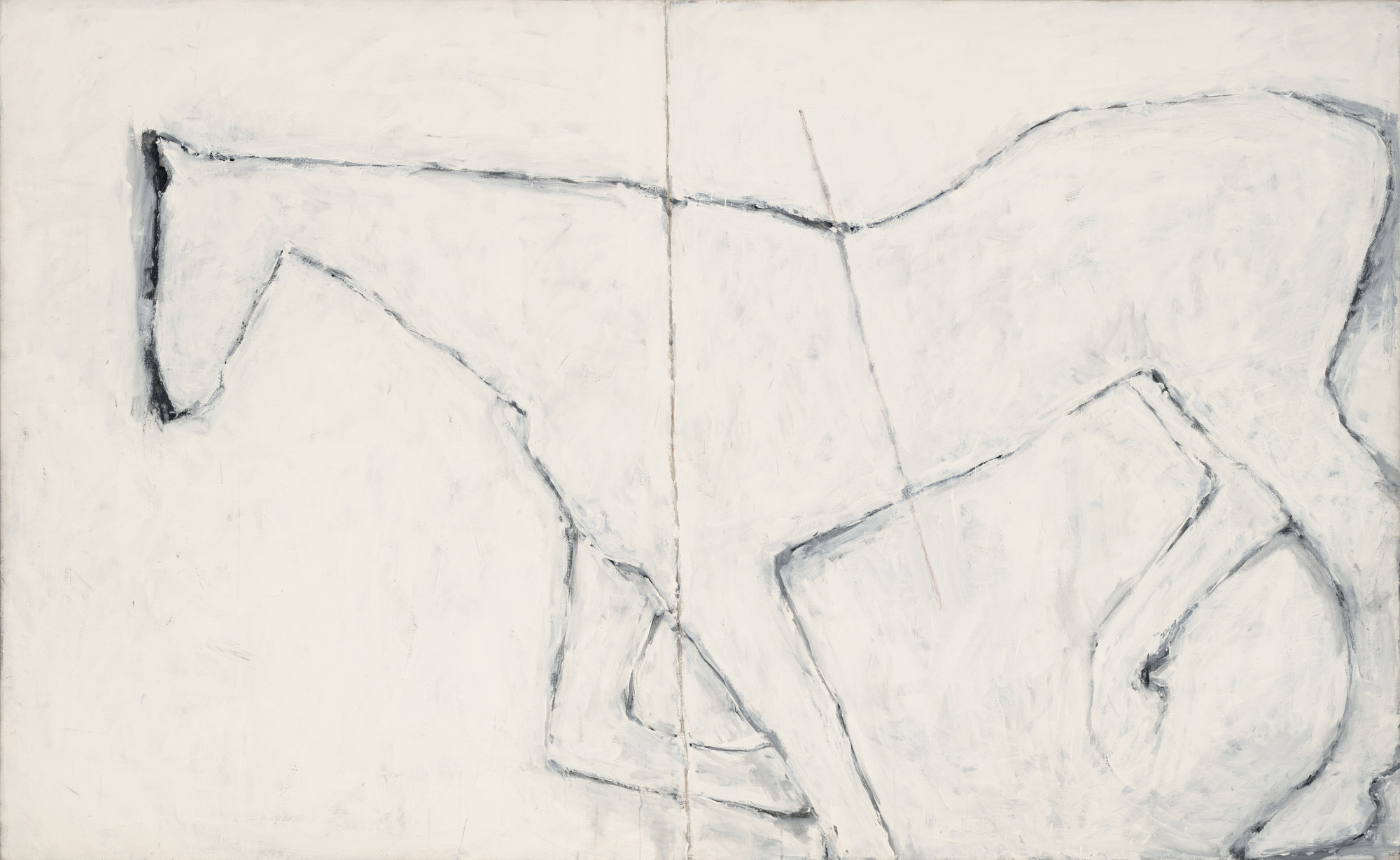 Susan Rothenberg. Axes. 1976