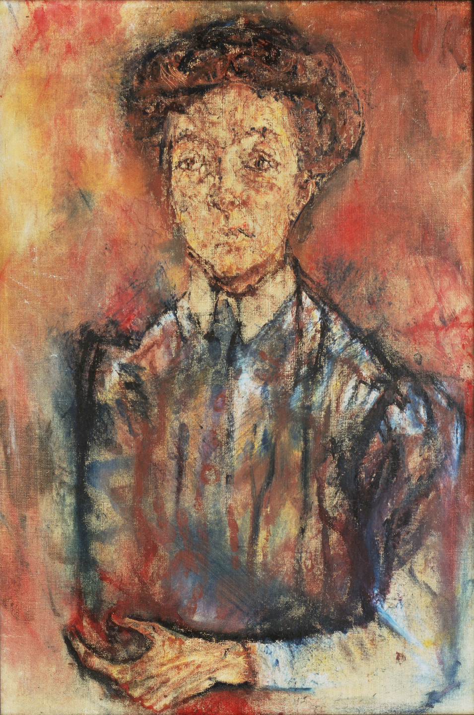 Oskar Kokoschka. Doctor Emma Veronika Sanders. 1909