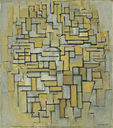 Piet Mondrian. Composition in Brown and Gray. 1913