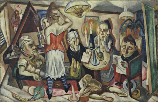 Family Scene (Beckmann Family) [Familienszene (Familie Beckmann
