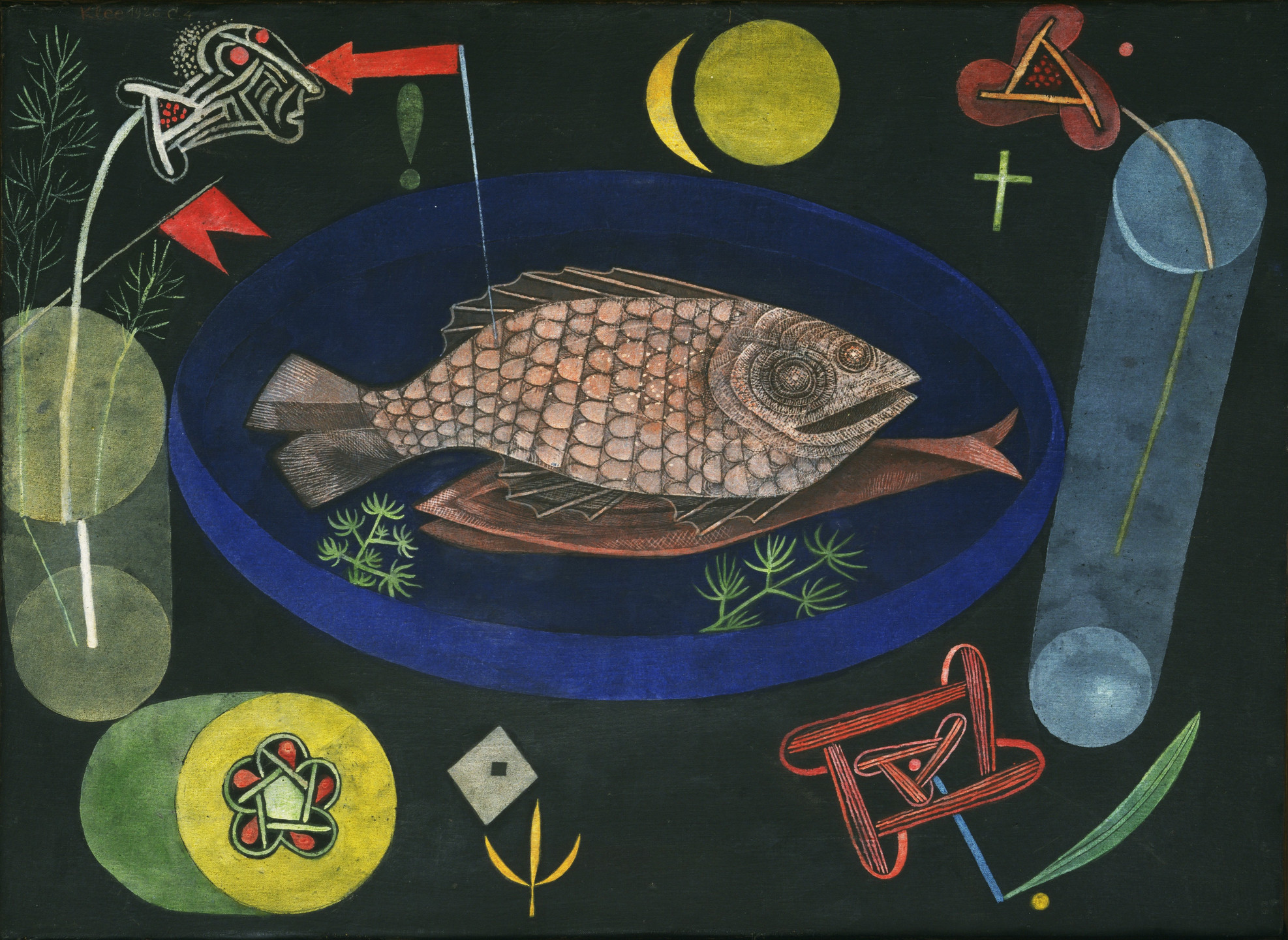 Paul Klee. Around the Fish. 1926 | MoMA