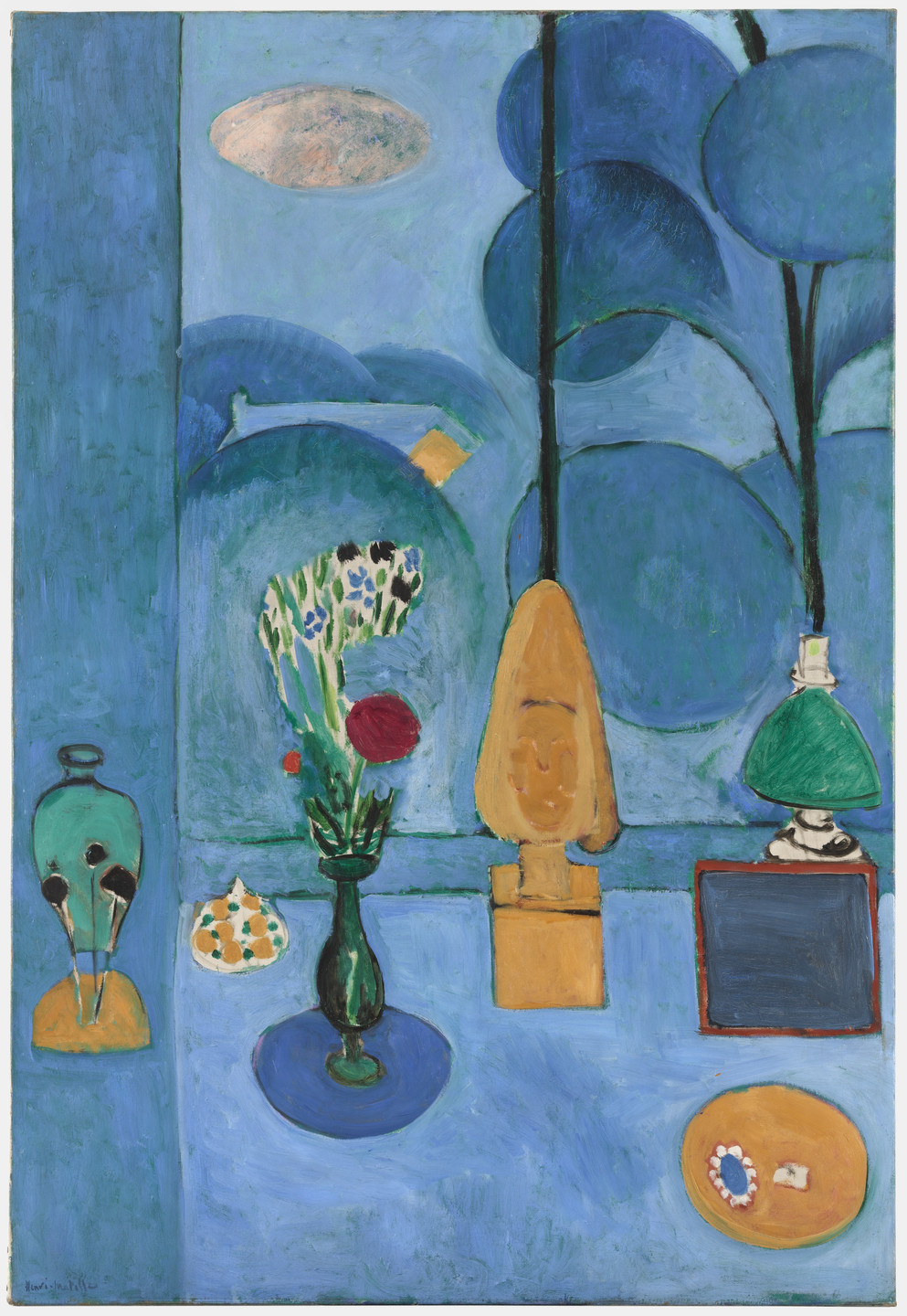 Henri Matisse. The Blue Window. Issy-les-Moulineaux, summer 1913