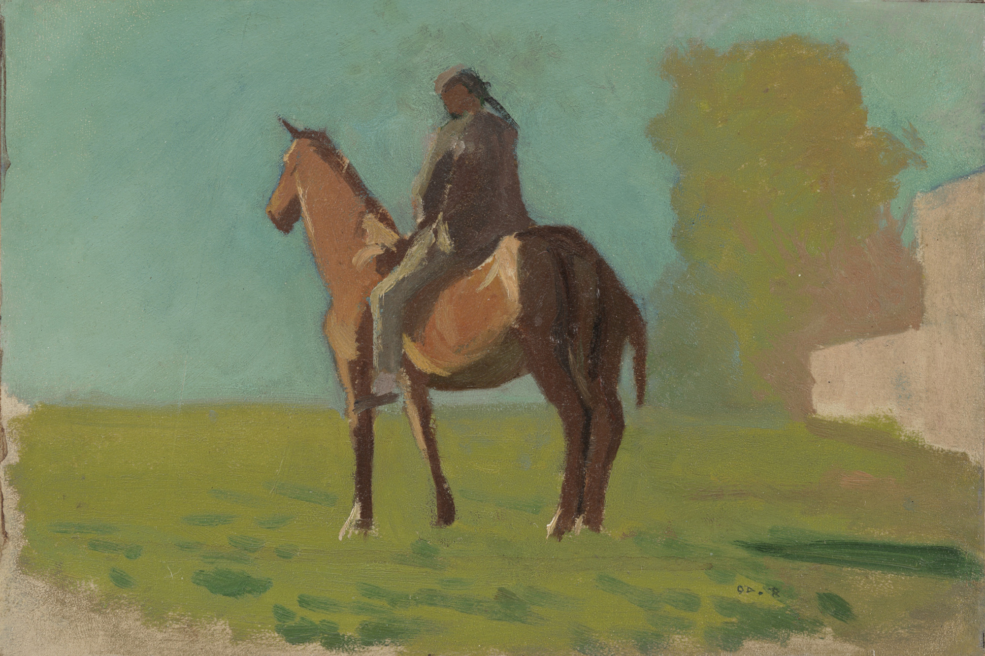 Apache (Man on Horseback)