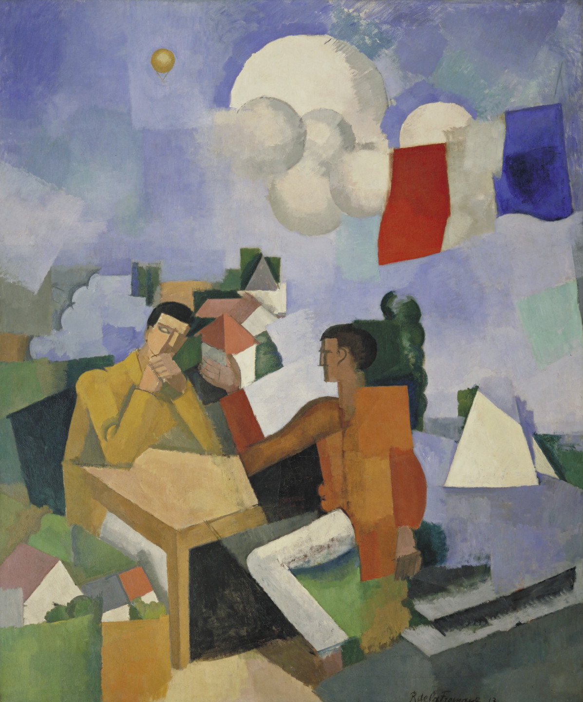 Roger de La Fresnaye. The Conquest of the Air. 1913