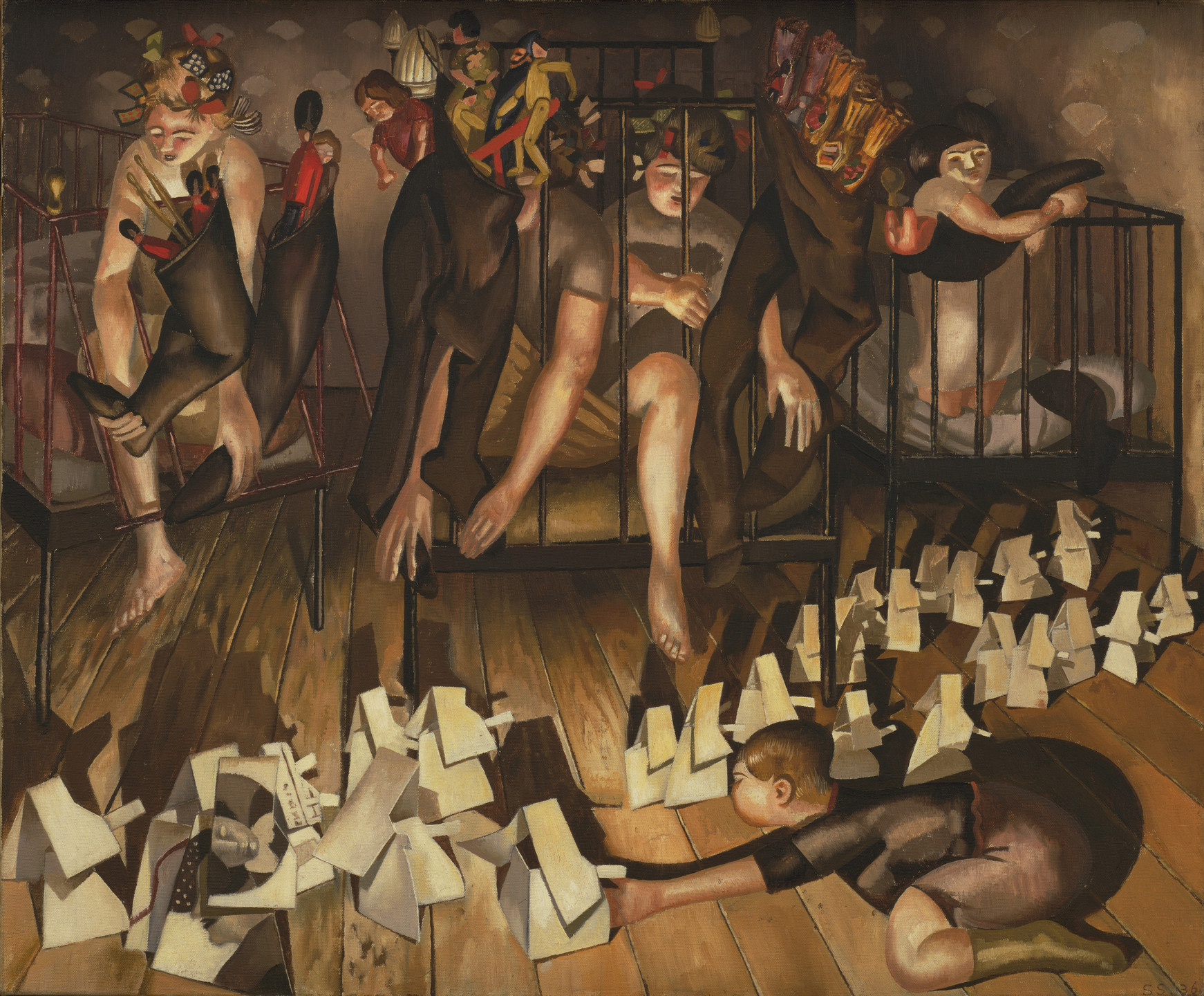 Stanley Spencer. Nursery. 1936
