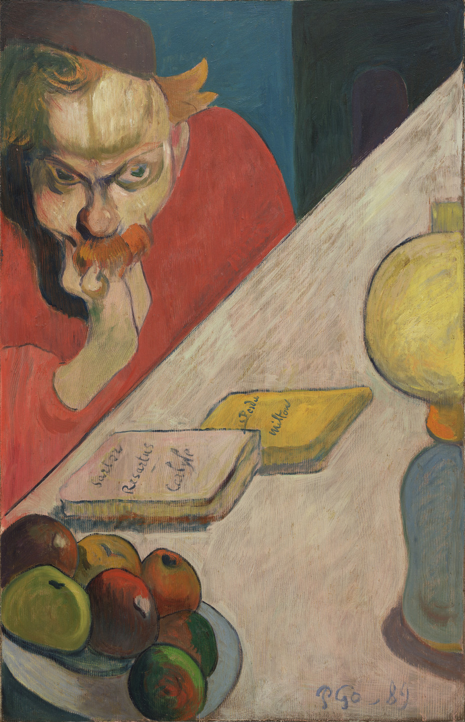 Paul Gauguin. Portrait of Meijer de Haan. 1889