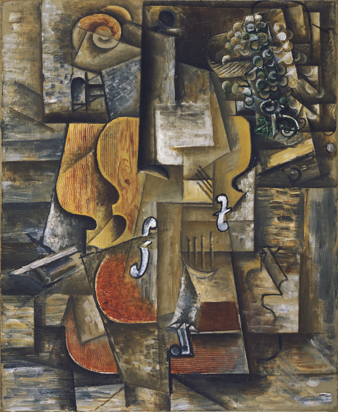 Pablo Picasso. Violin and Grapes. Céret and Sorgues, spring-summer 1912