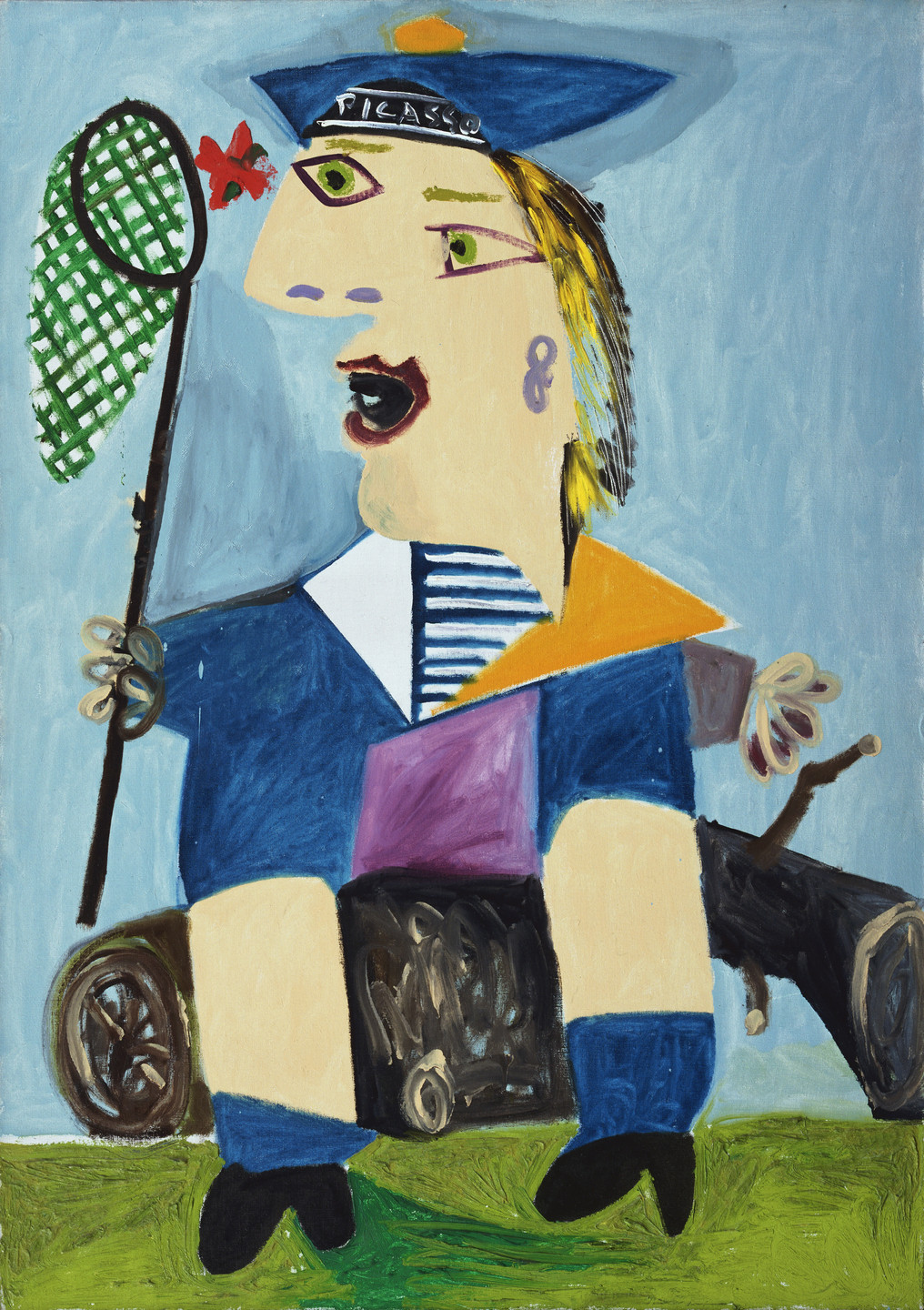 Pablo Picasso. Maya in a Sailor Suit. 1938