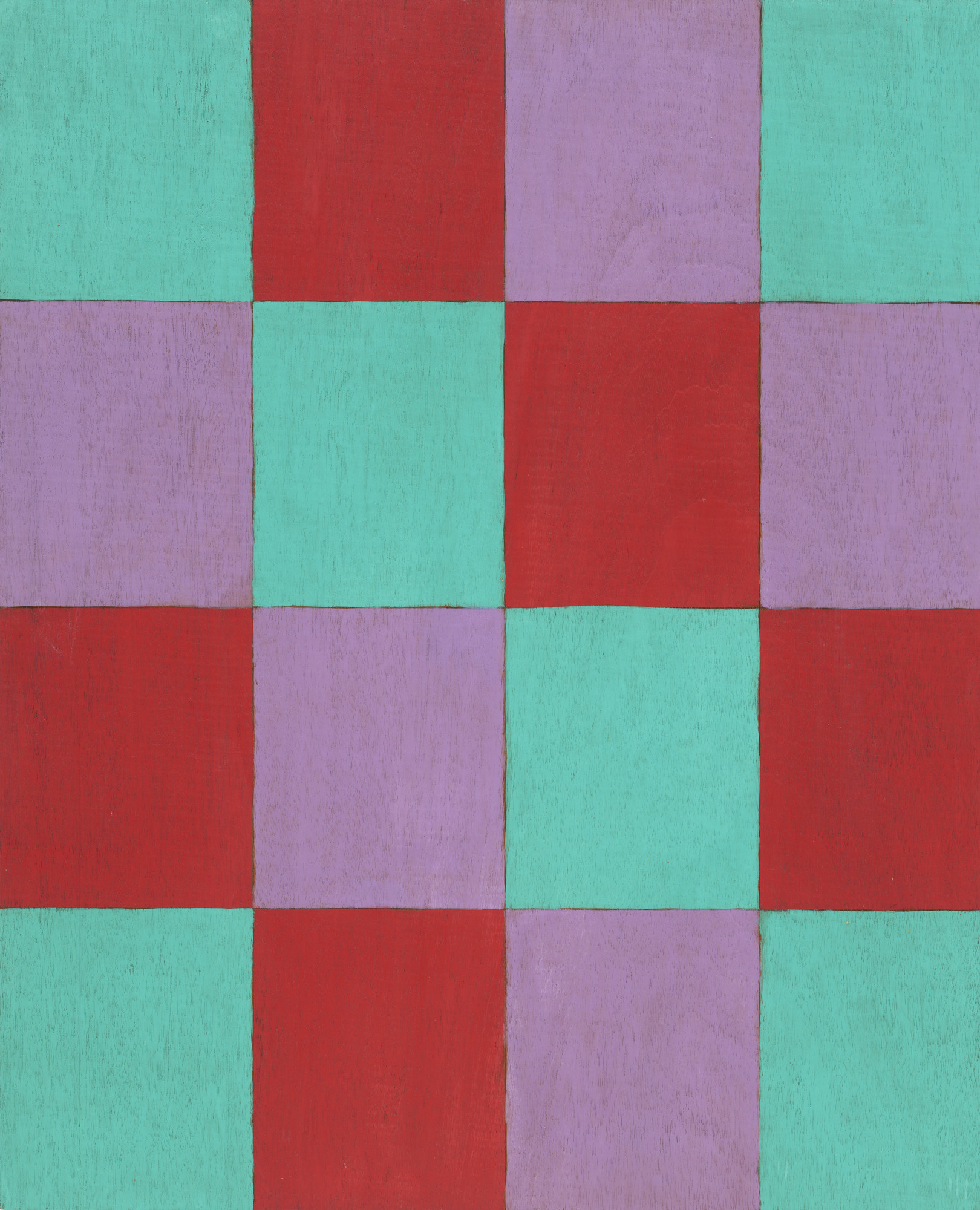 Untitled (Double Lead Checks: 2) - Sherrie Levine | The Broad