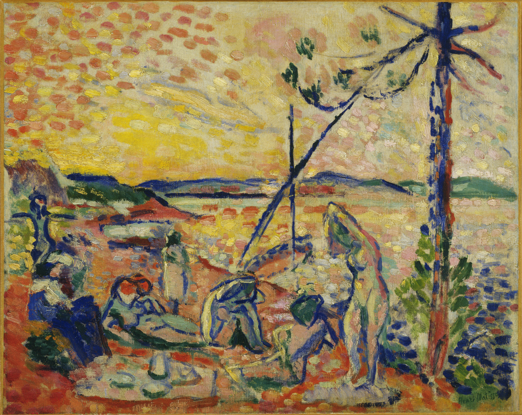 Henri Matisse. Study for &#34;Luxe, calme et volupté&#34;. 1904