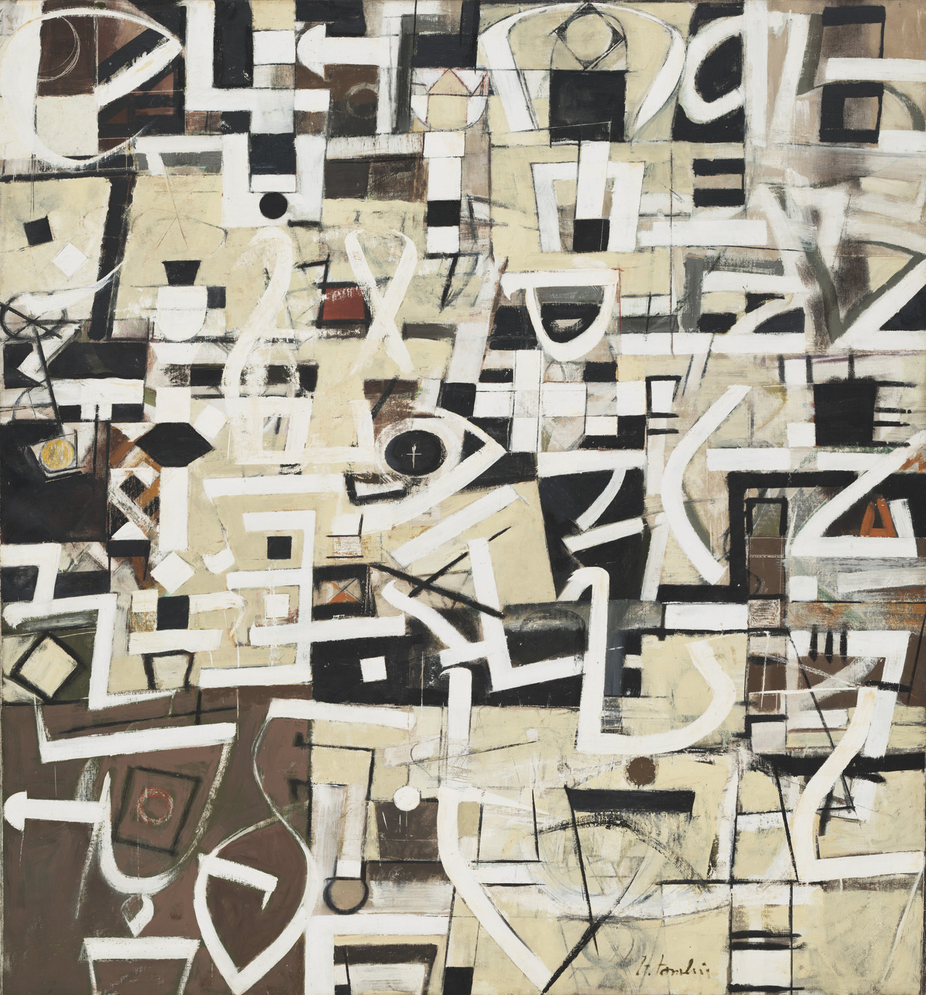 Bradley Walker Tomlin. Number 20. 1949