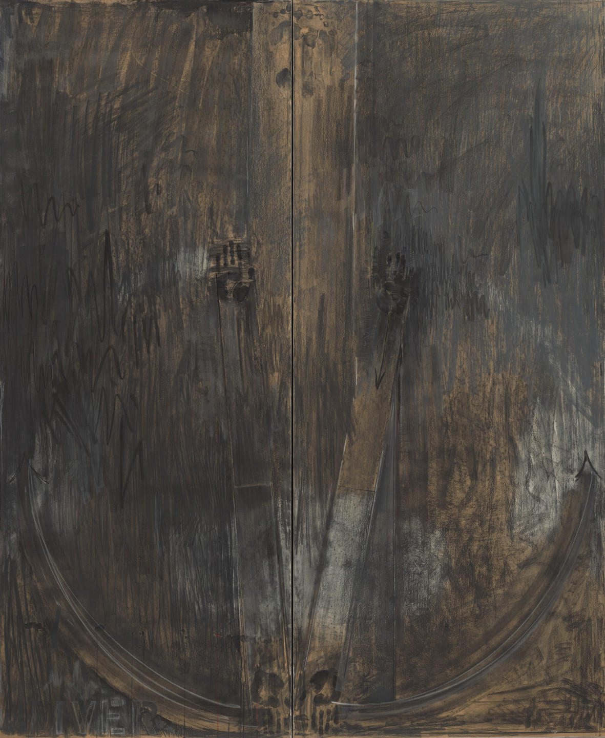 Jasper Johns. Diver. 1962-63