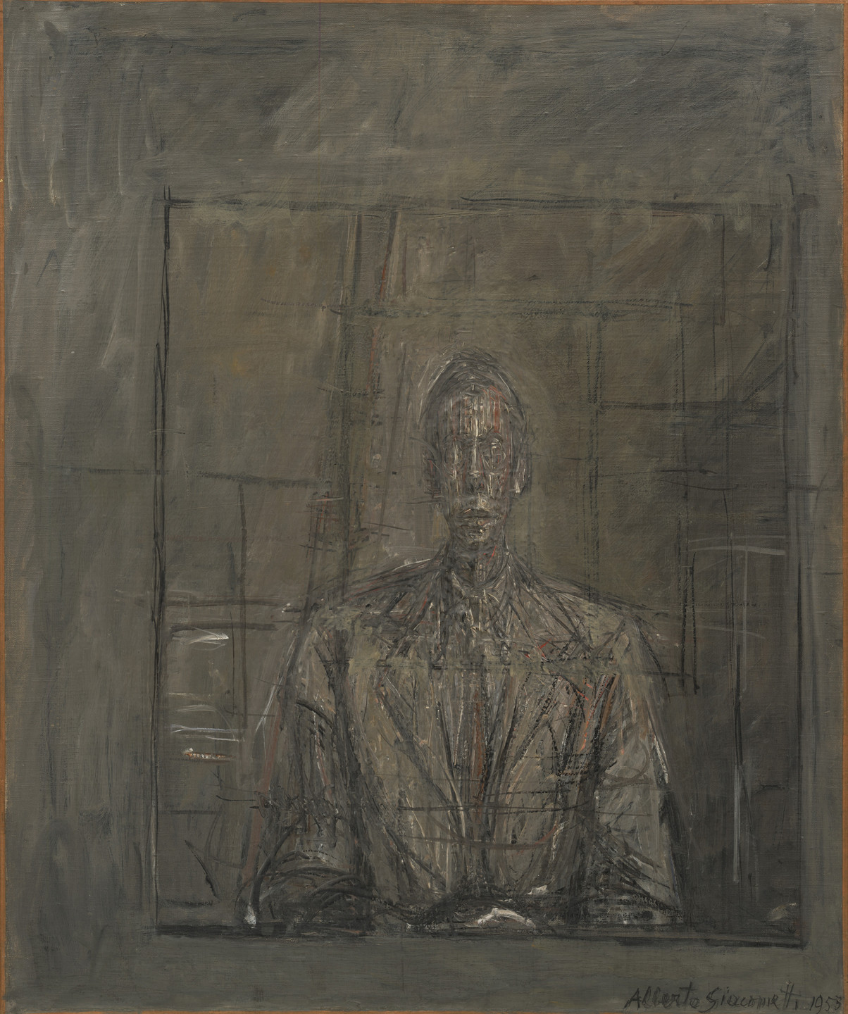 Alberto Giacometti. Portrait of Peter Watson. 1953