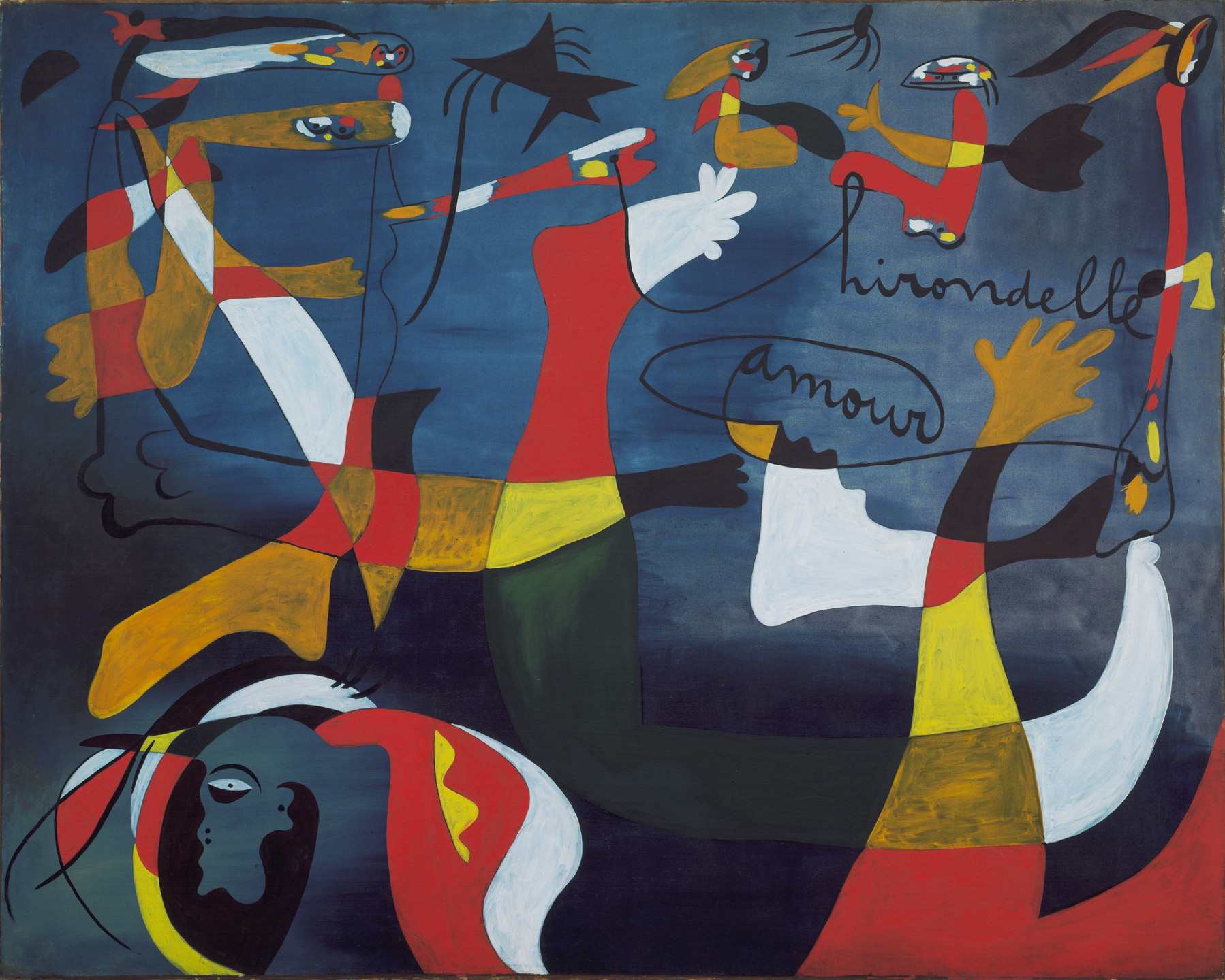 Joan Miró. &#34;Hirondelle Amour&#34;. Barcelona, late fall 1933-winter 1934