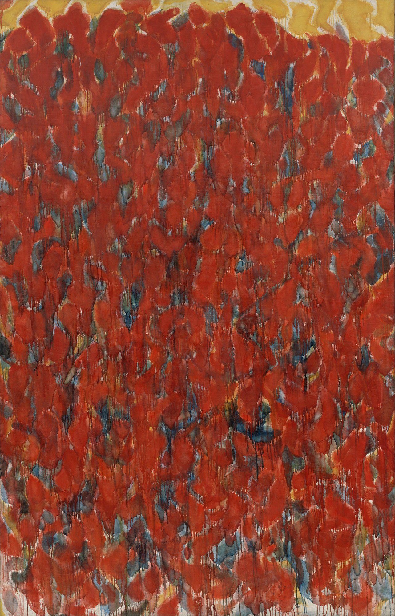 Sam Francis. Big Red. Paris 1953 | MoMA