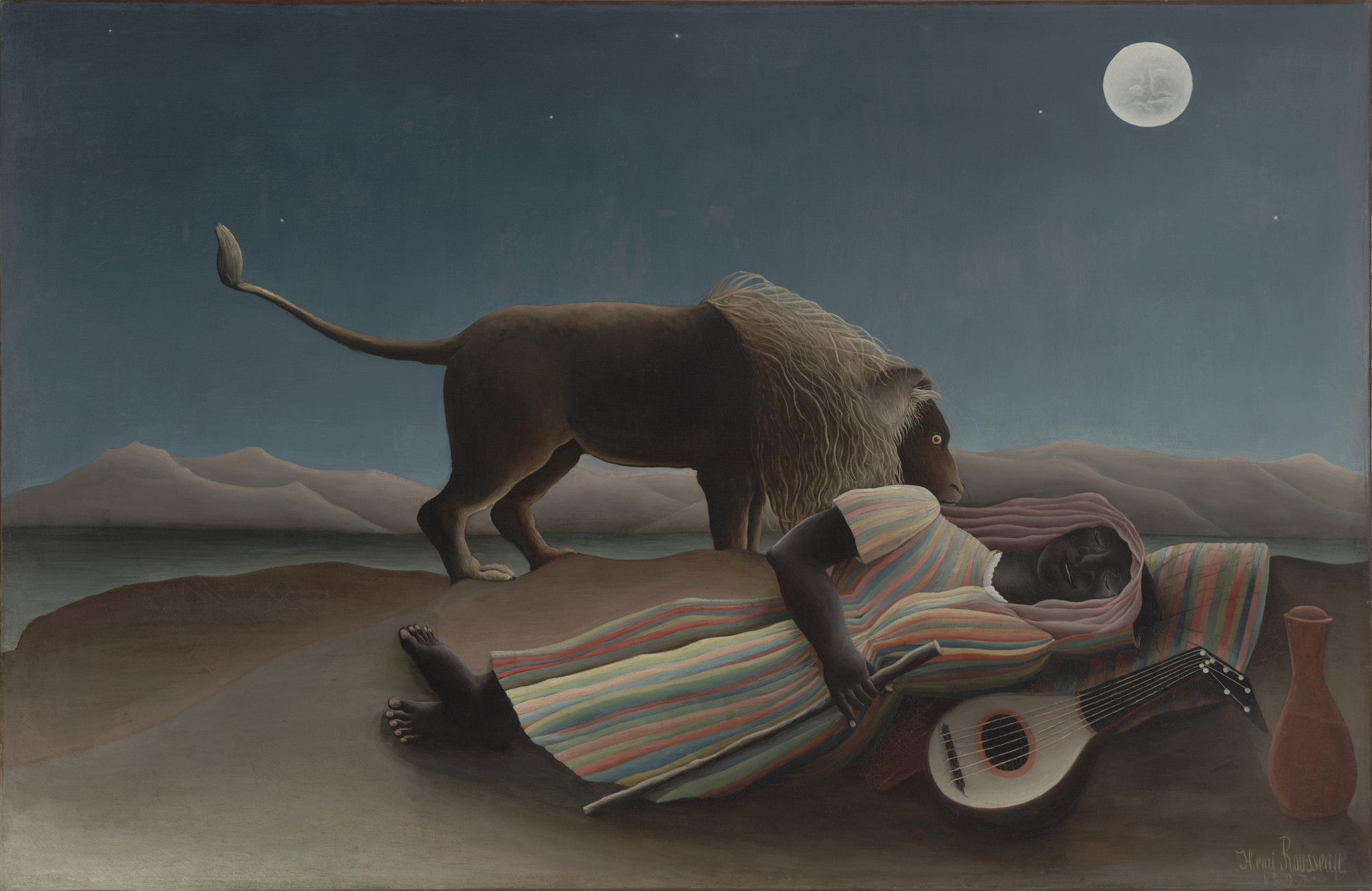 Henri Rousseau. The Sleeping Gypsy. 1897