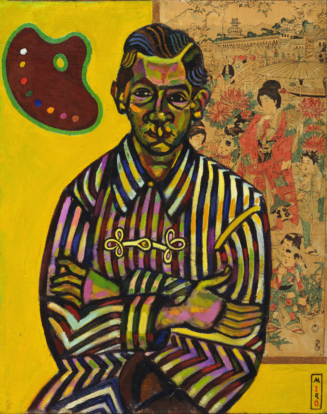 Joan Miró. Portrait of Enric Cristòfol Ricart. Barcelona, winter or early spring 1917