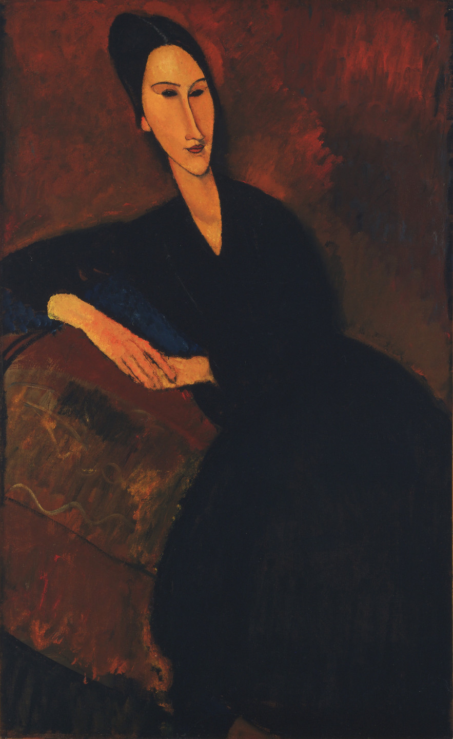 Amedeo Modigliani. Anna Zborowska. 1917