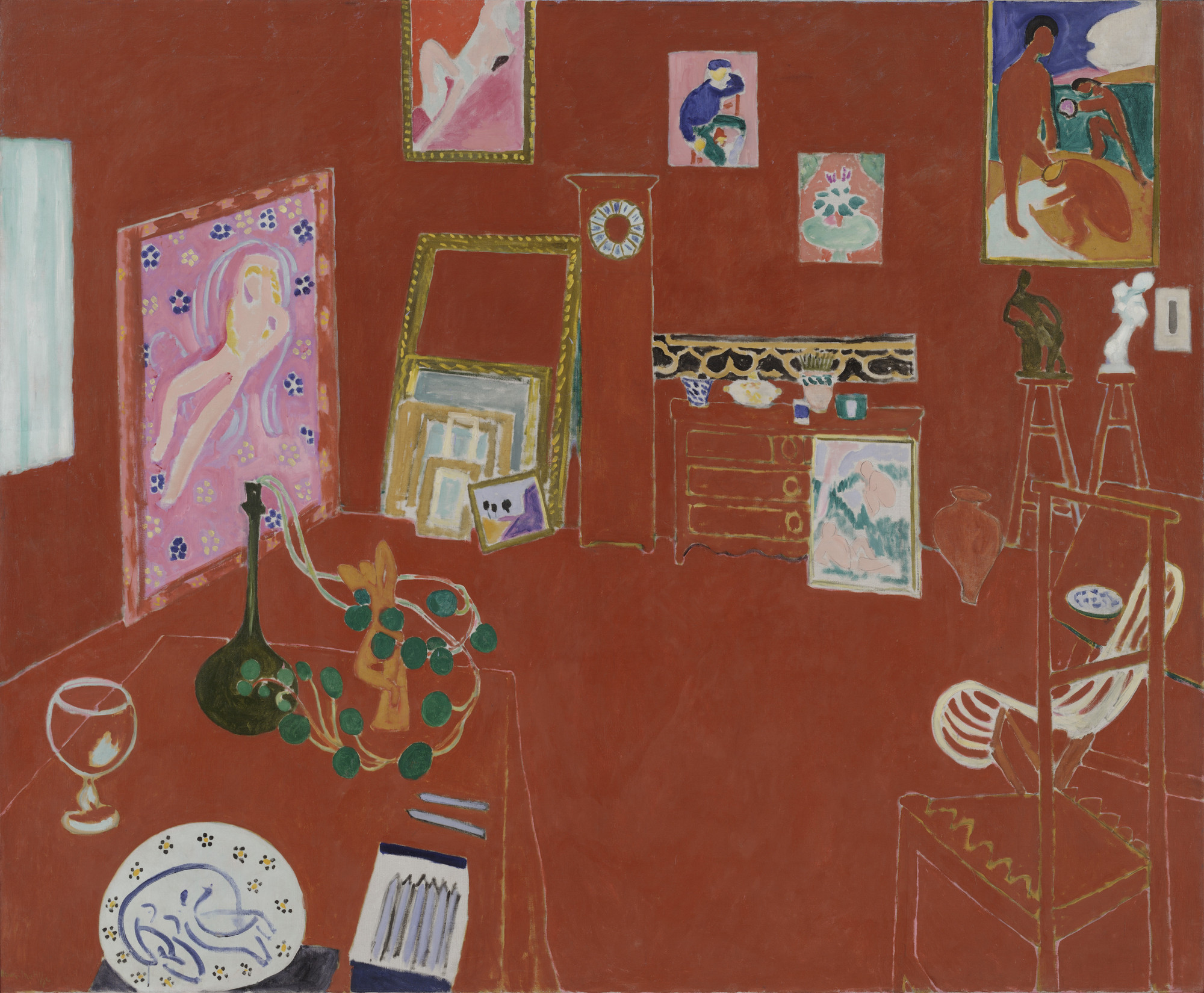 Henri Matisse. The Red Studio. Issy-les-Moulineaux, fall 1911 | MoMA