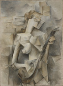 Pablo Picasso. Girl with a Mandolin (Fanny Tellier). Paris, late spring 1910
