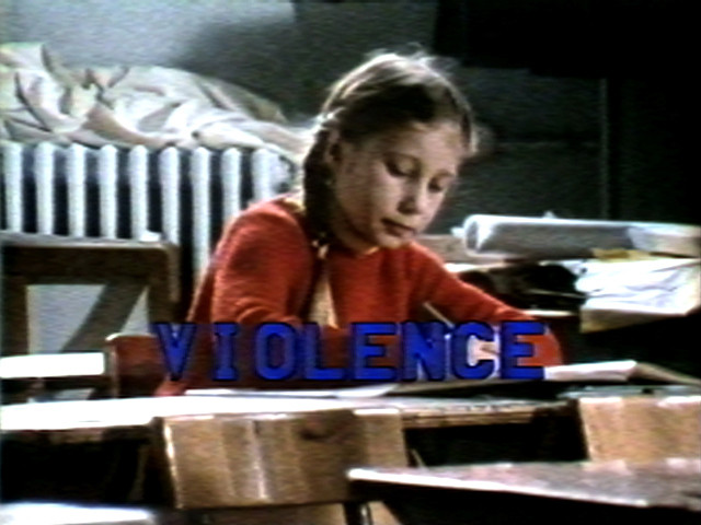 Jean-Luc Godard, Anne-Marie Miéville. France/tour/détour/deux/enfants, Mouvement 7: Violence/Grammaire (Violence/Grammar)
