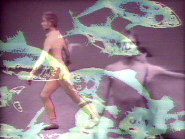 Nam June Paik, Shigeko Kubota. Merce by Merce by Paik Part Two: Merce and Marcel. 1978