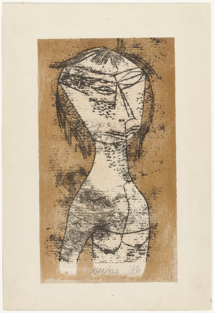 Saint of the Inner Light (Die Heilige vom innern Licht) from the portfolio New European Graphics, 1st Portfolio: Masters of the State Bauhaus, Weimar (Neue europäische Graphik, 1. Mappe: Meister des Staatlichen Bauhauses in Weimar), 1921