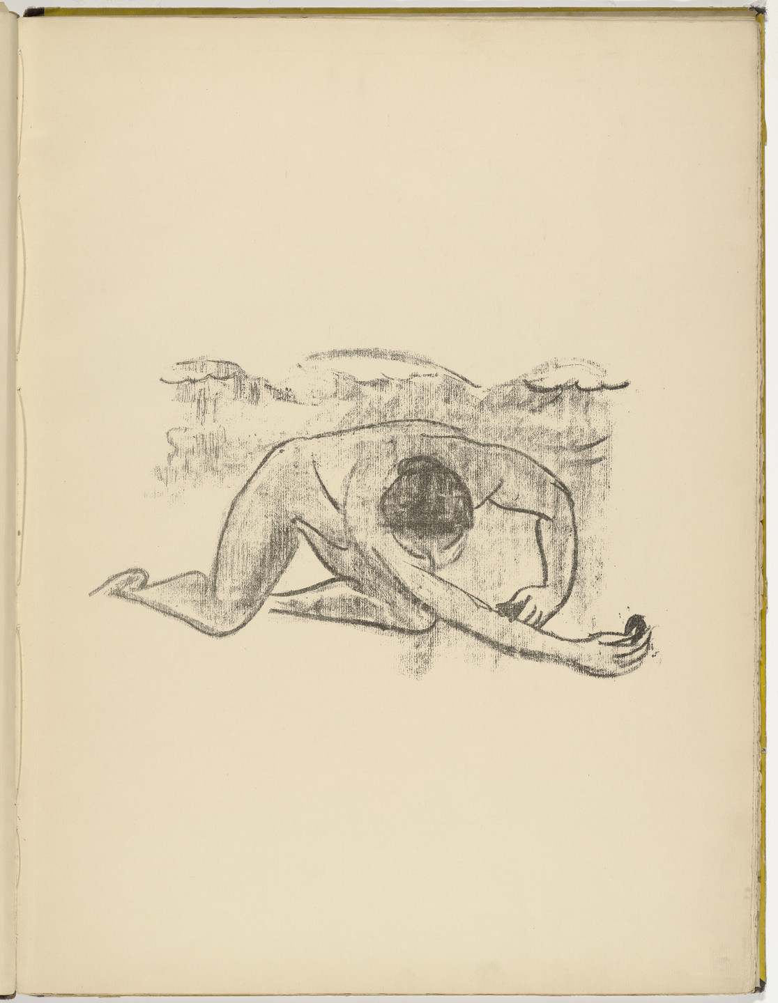 Max Pechstein. Untitled (plate, folio following title page) from Die Samländische Ode (The Samland Ode). 1918 (executed 1917)