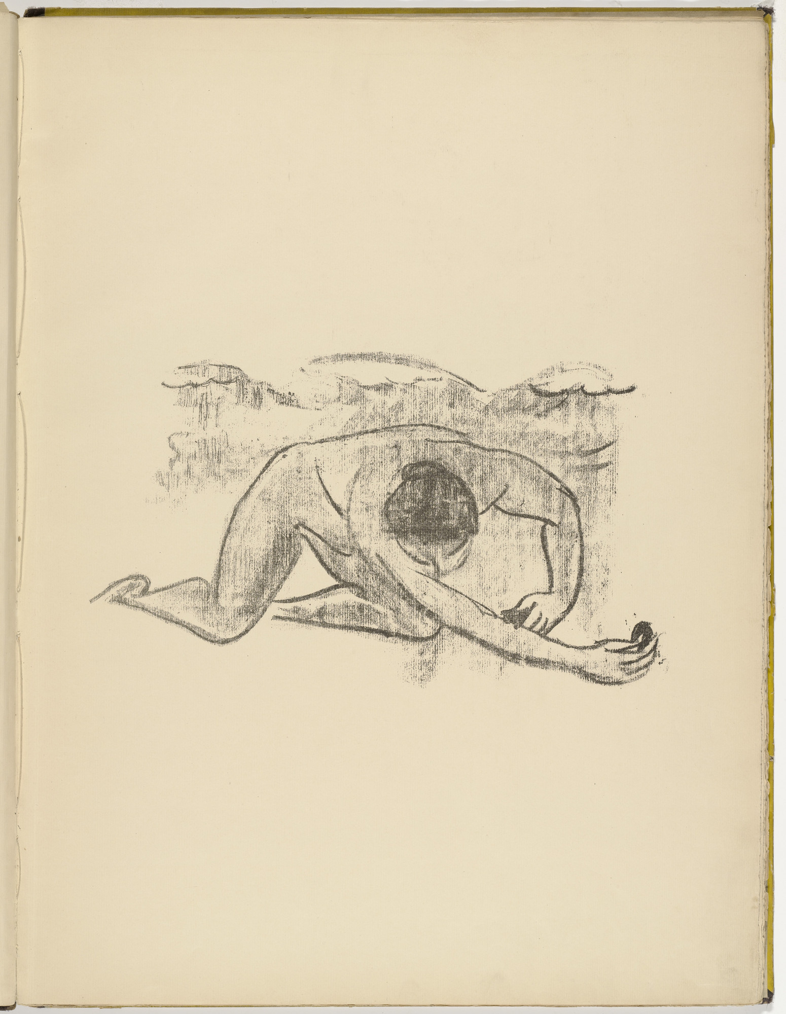 Max Pechstein. Untitled (plate, folio following title page) from Die Samländische Ode (The Samland Ode)