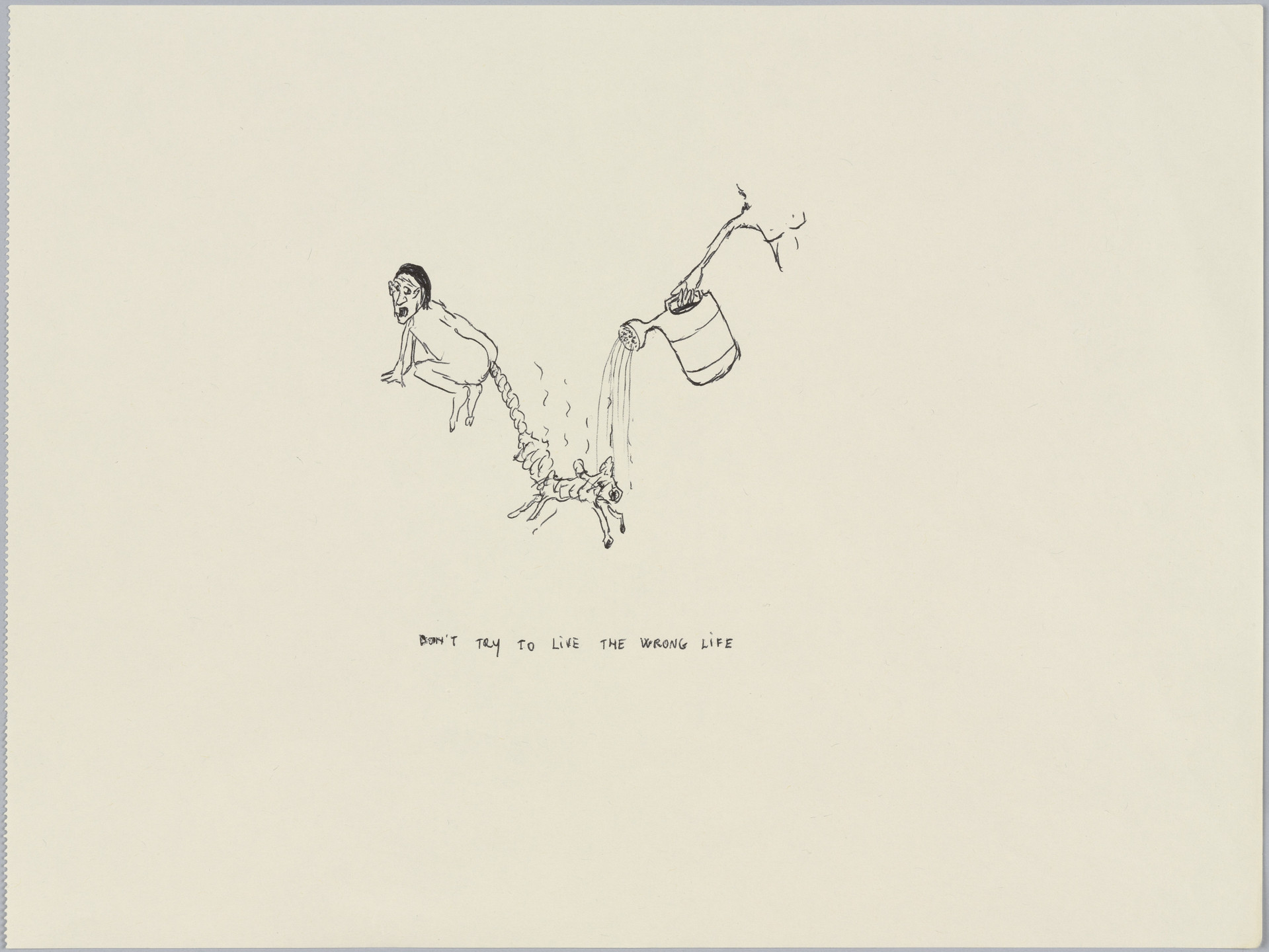 Gabriele Picco. Don&#39;t try to live the wrong life. 2003