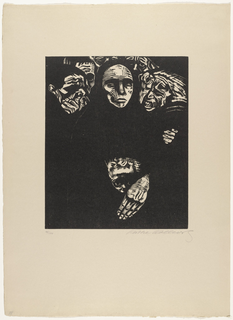 The People (Das Volk), state VII/VII, plate 7 from War (Krieg)