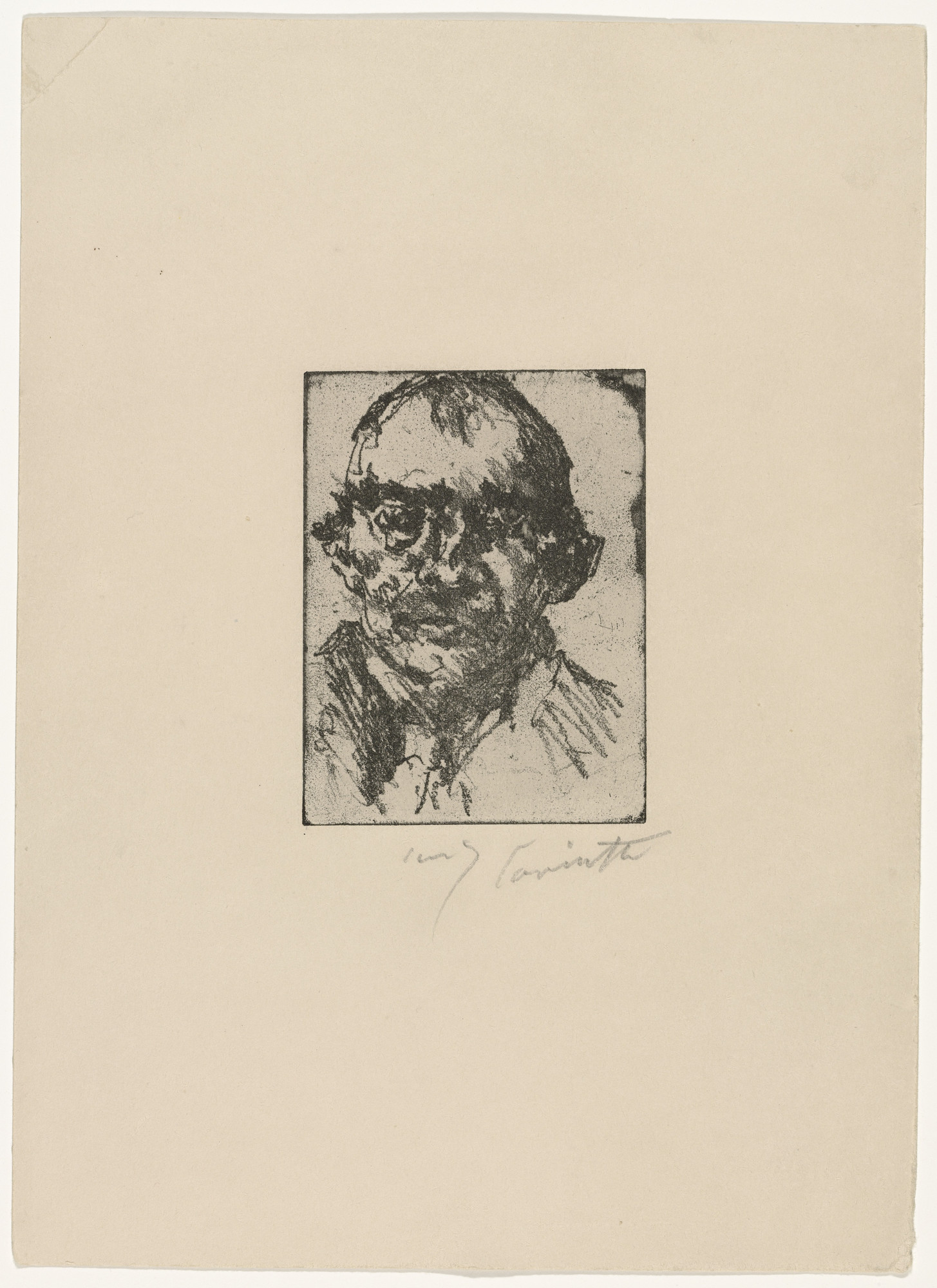 Lovis Corinth. Self-Portrait