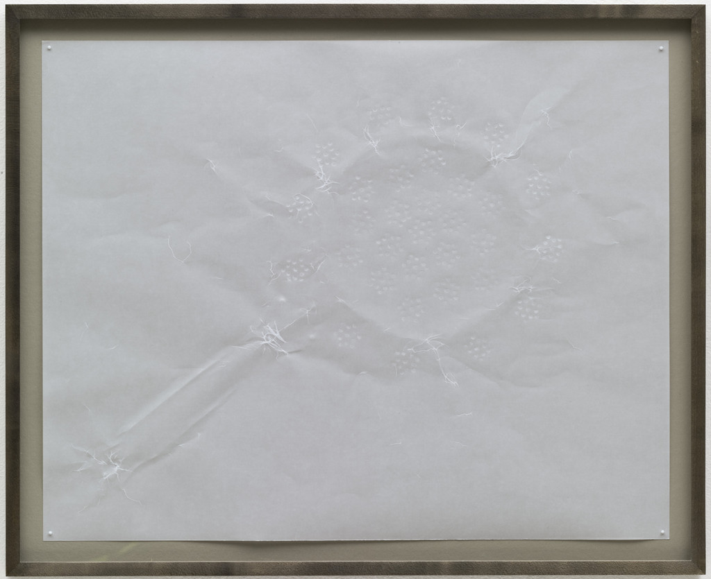 Untitled (panhandled colander)