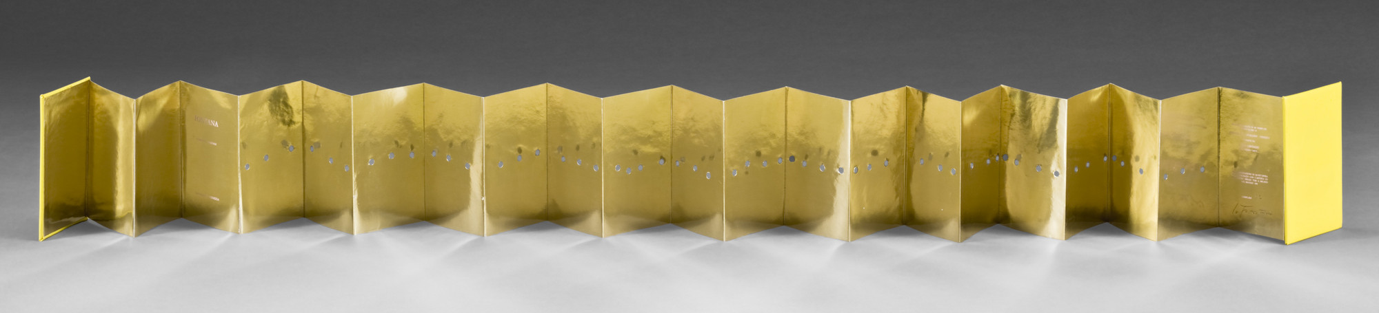 Lucio Fontana. Spatial Concept (Concetto spaziale). 1966