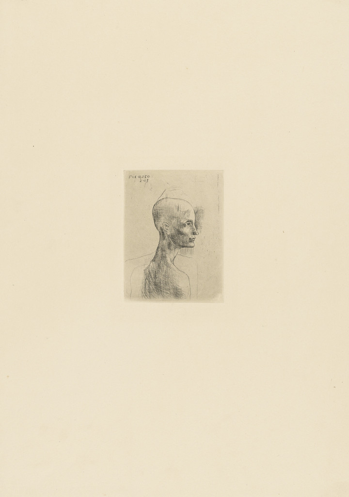 Bust of a Man (Buste d'homme) from the Saltimbanques series