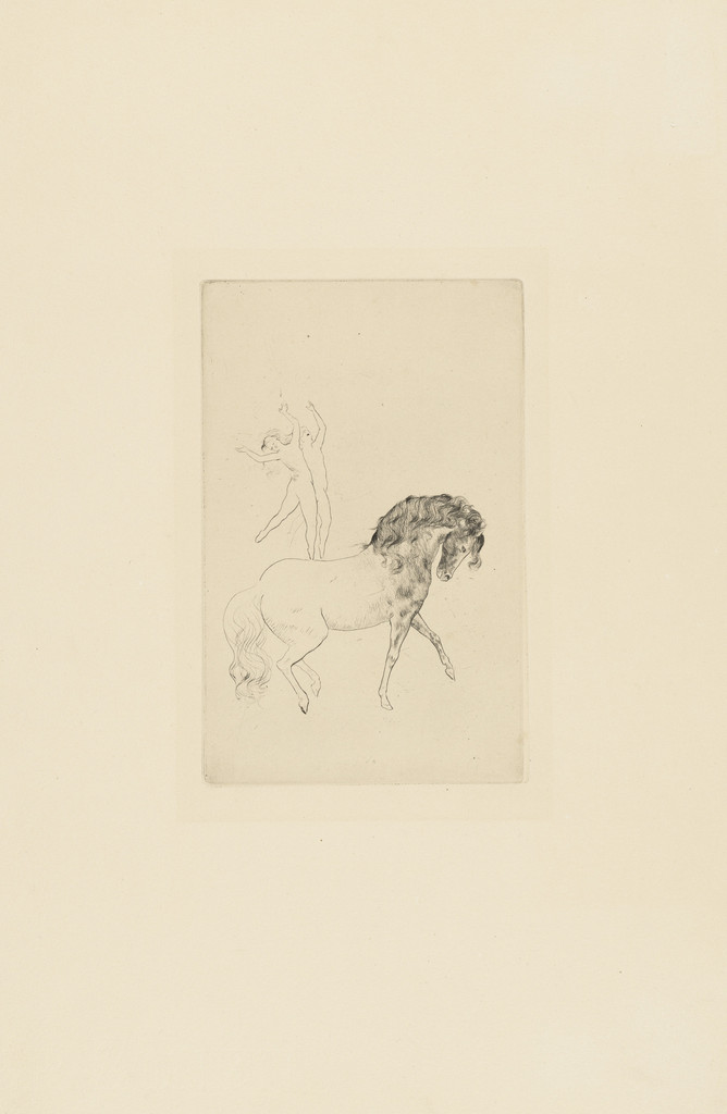 At the Circus (Au Cirque) from the Saltimbanques series