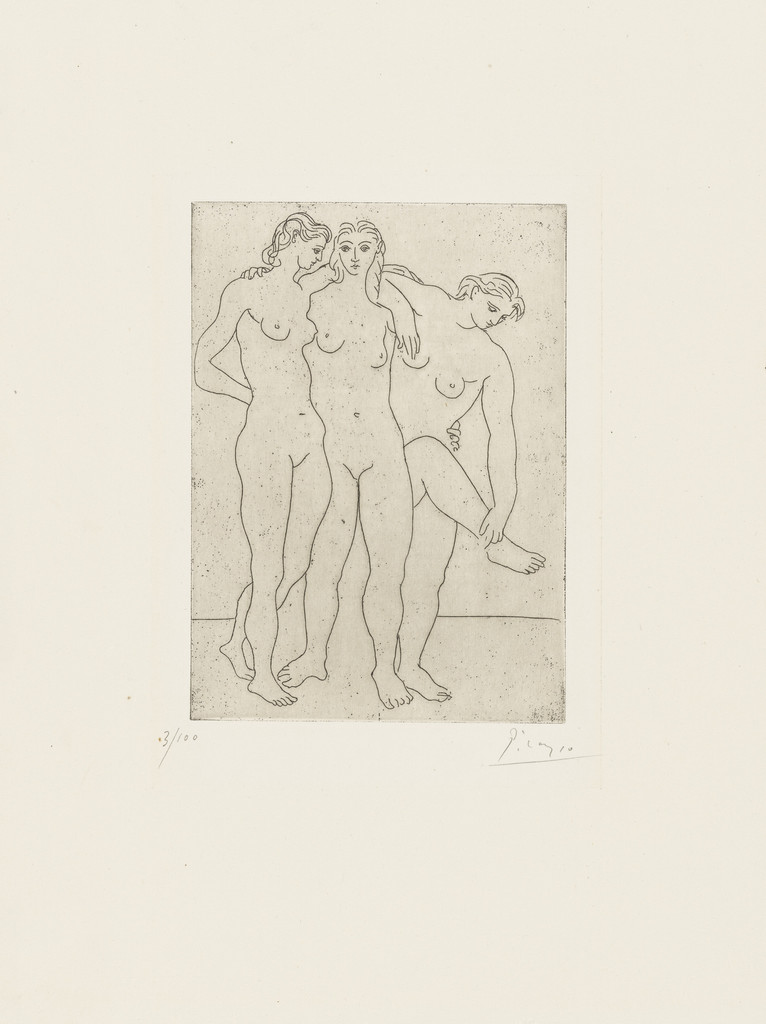 The Three Bathers III (Les Trois baigneuses III)