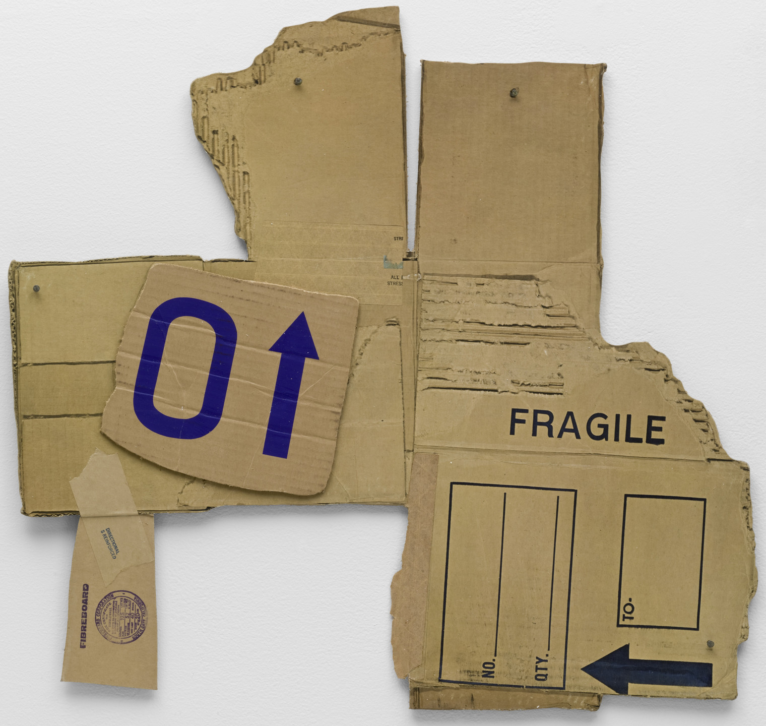 Robert Rauschenberg. Cardbird VI from Cardbird Series. 1971