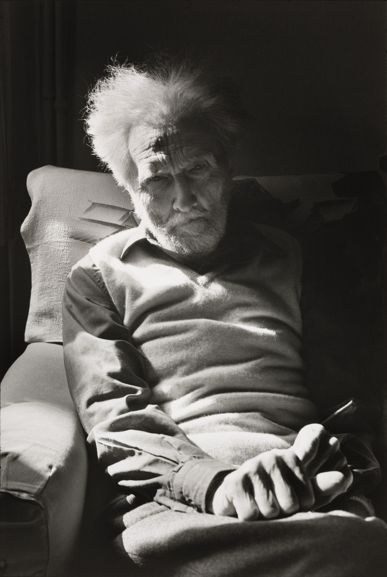 Henri Cartier-Bresson. Ezra Pound, Venice. 1971 | MoMA