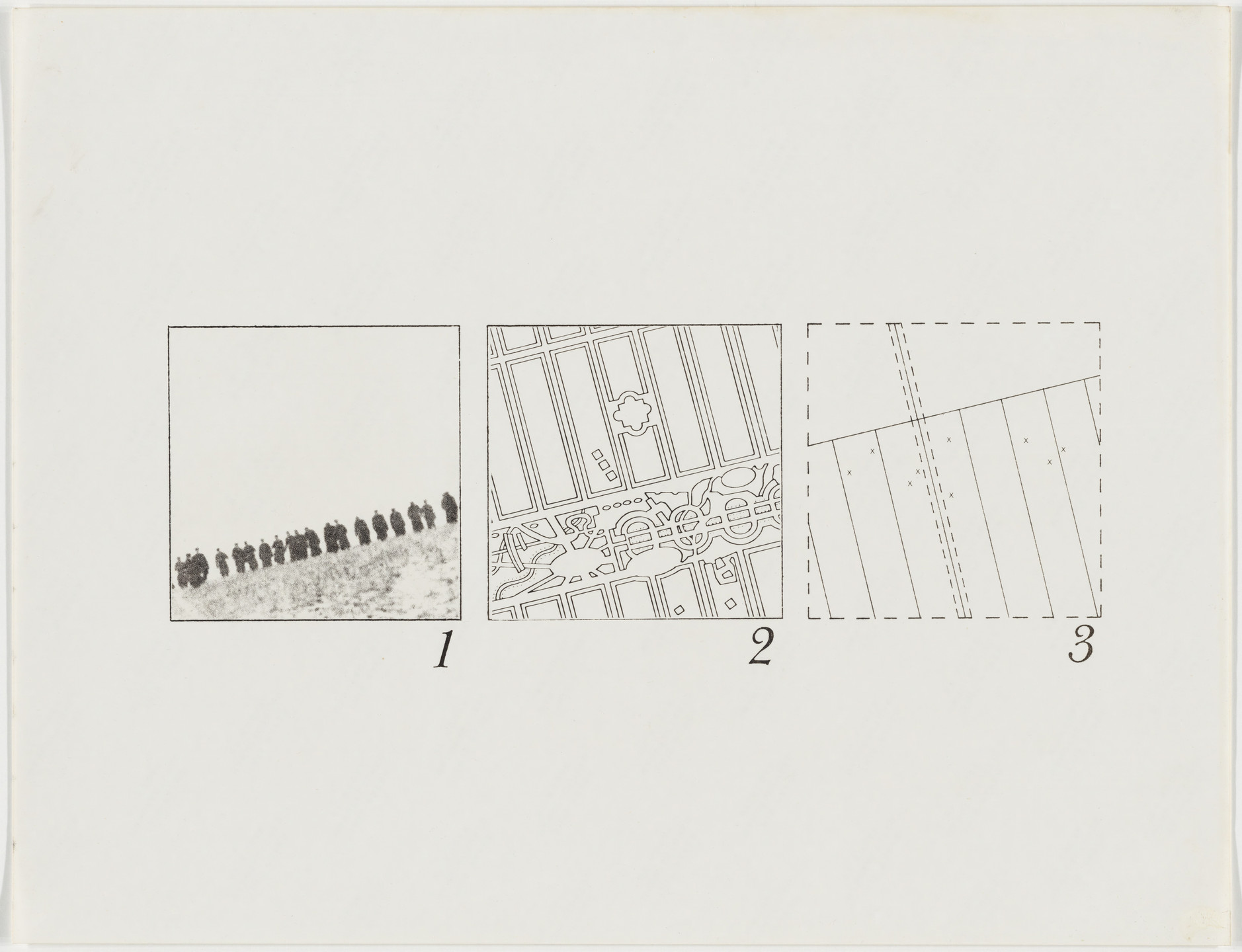 Bernard Tschumi. The Manhattan Transcripts Project, New York, New York, Episode 1: The Park. 1976-77