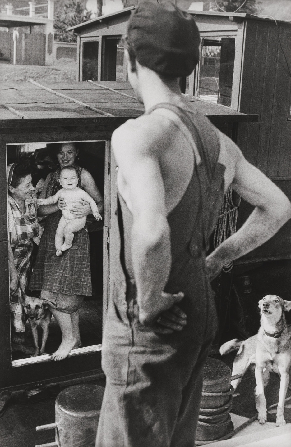 Henri Cartier-Bresson. River Sailor and Family, France. 1962 | MoMA