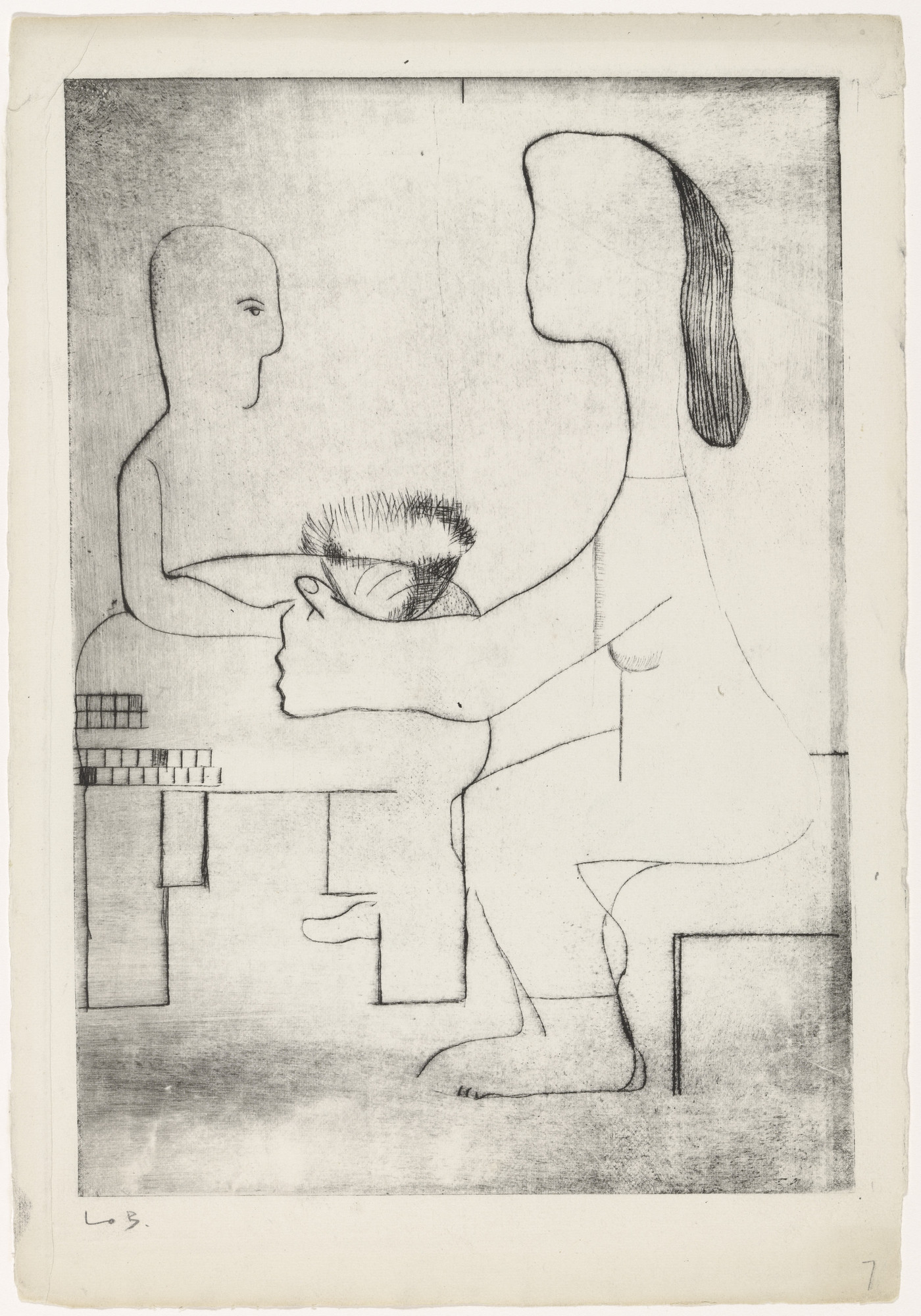 Louise Bourgeois. Pierre, state IV of VI