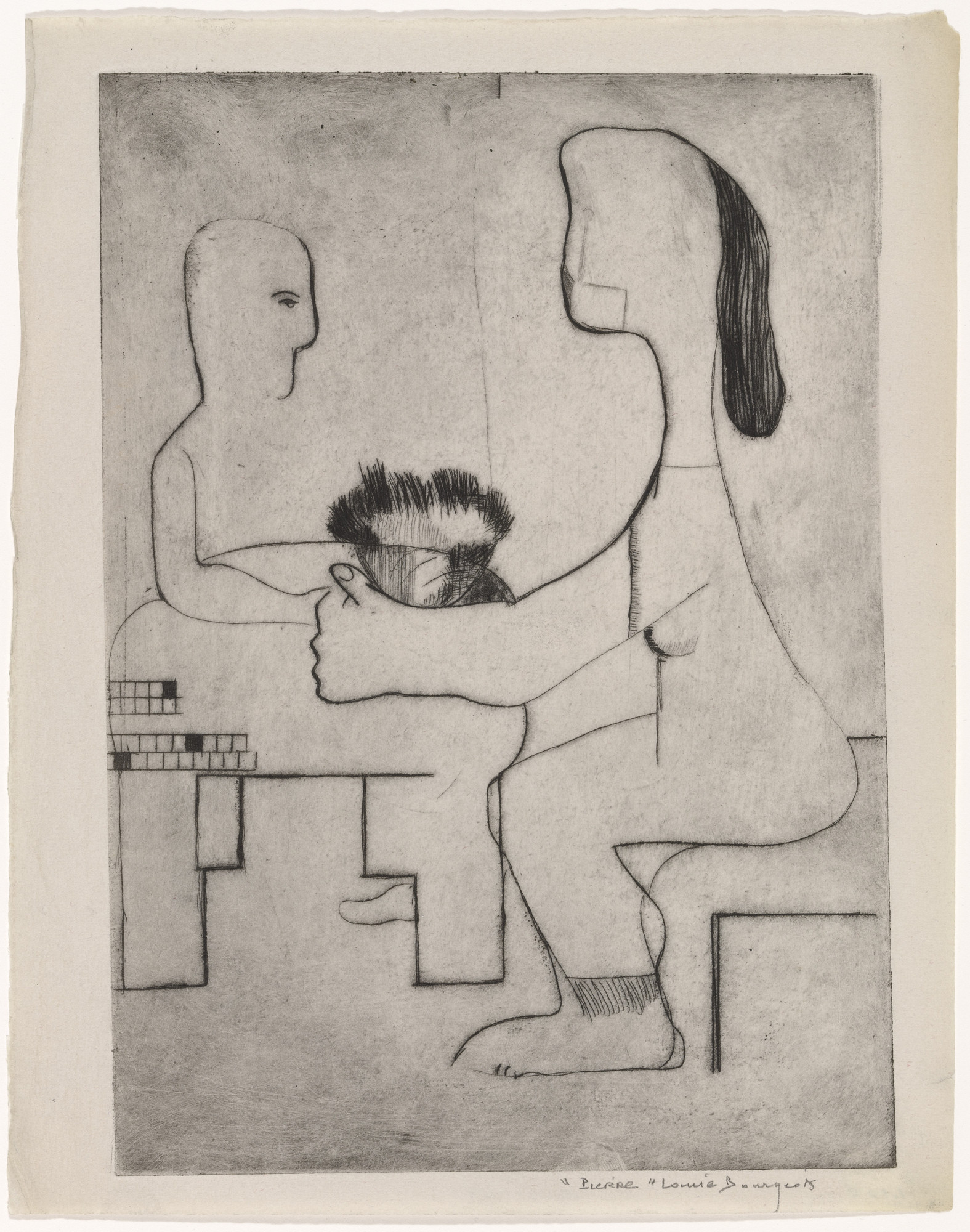 Louise Bourgeois. Pierre, state V of VI