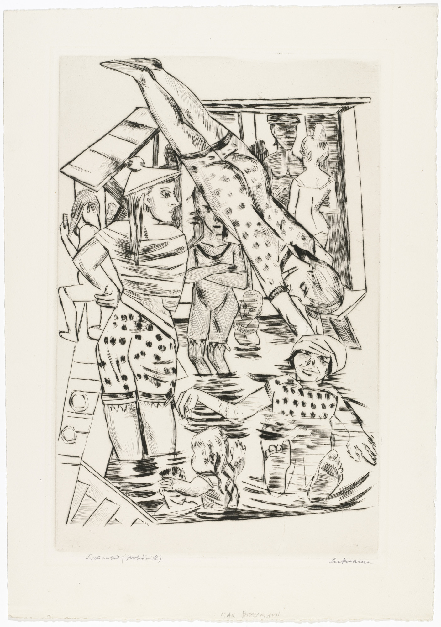 Max Beckmann. Women's Bath. 1922 | MoMA